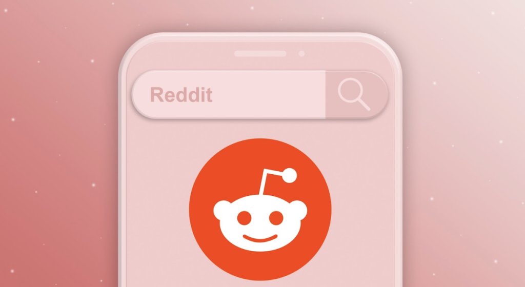 smartphone and reddit icon