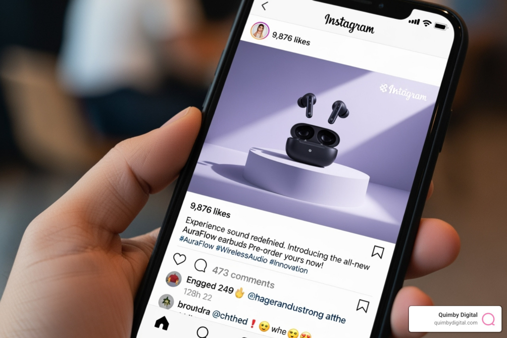 instagram with headphone 