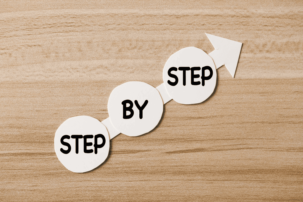 step by step infographics