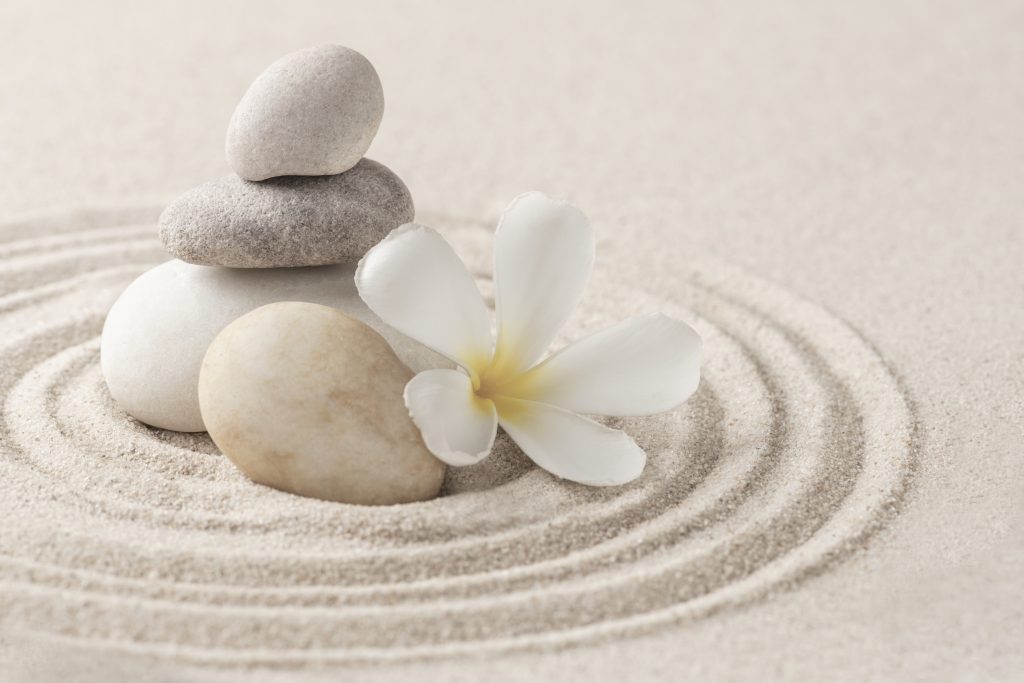 Sand and rocks