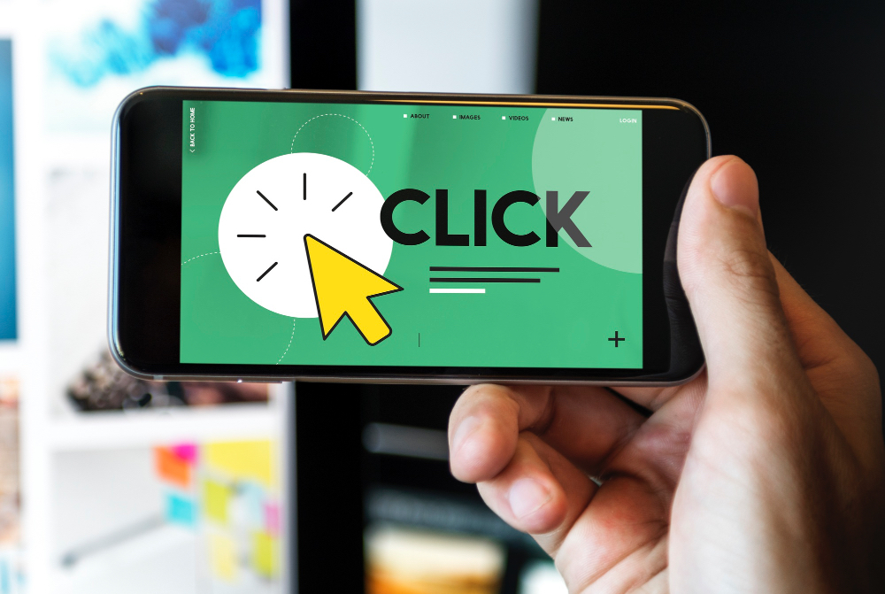 Smartphone with click