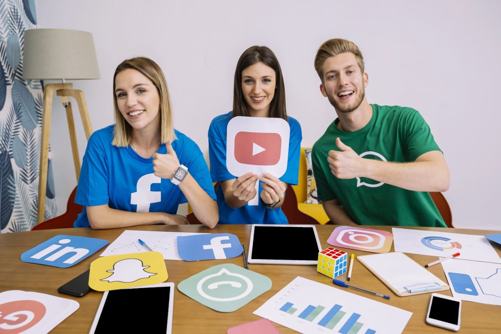 youtube and facebook tee shirt