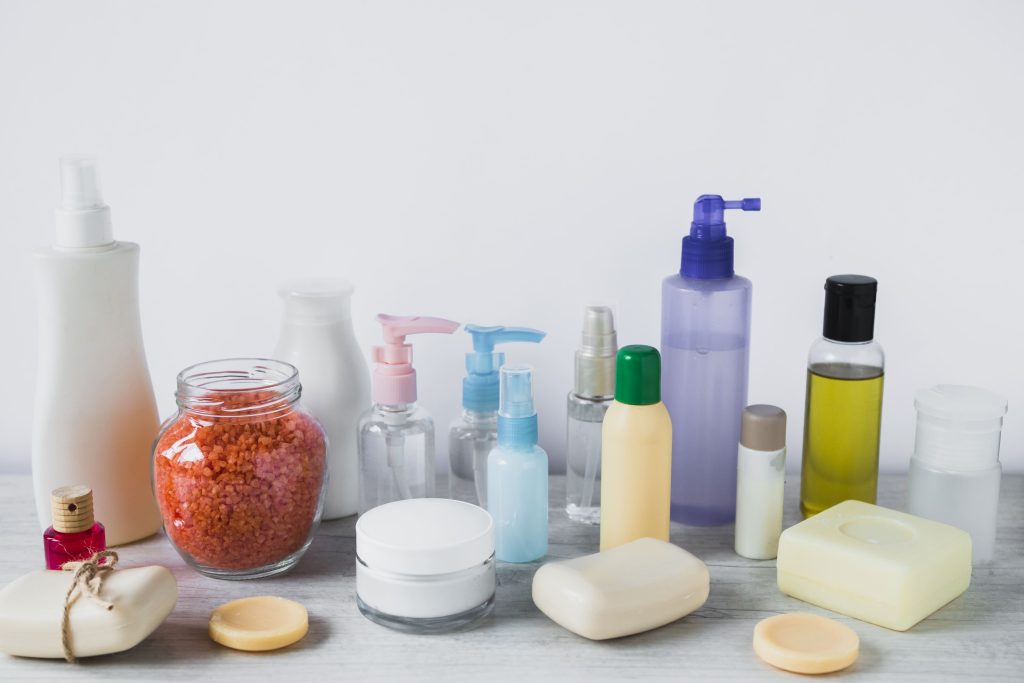 beauty product still life