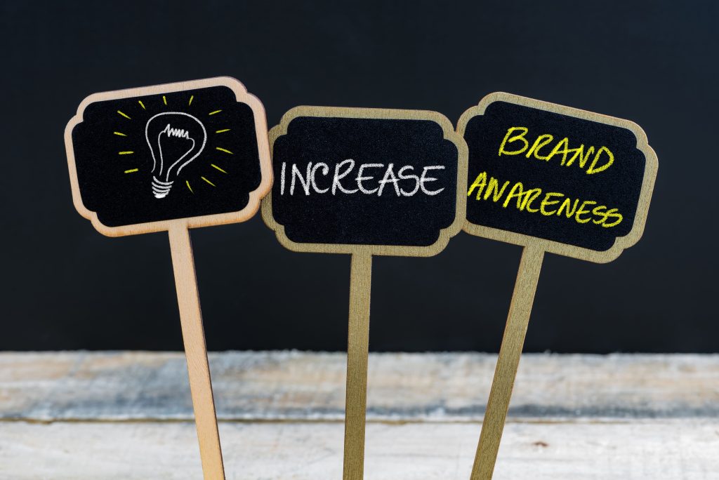 increase brand awareness