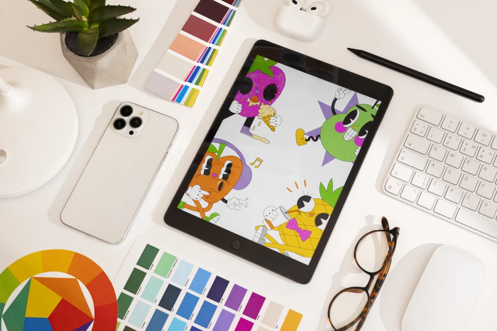still life graphic design studio