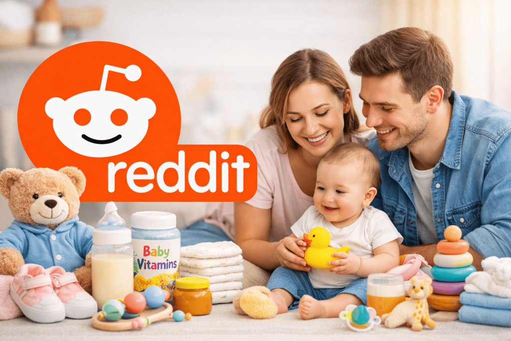 reddit marketing for baby brands.
