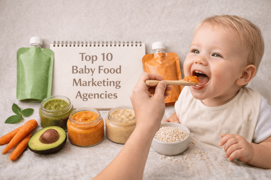 Top Baby Food Marketing Agencies.