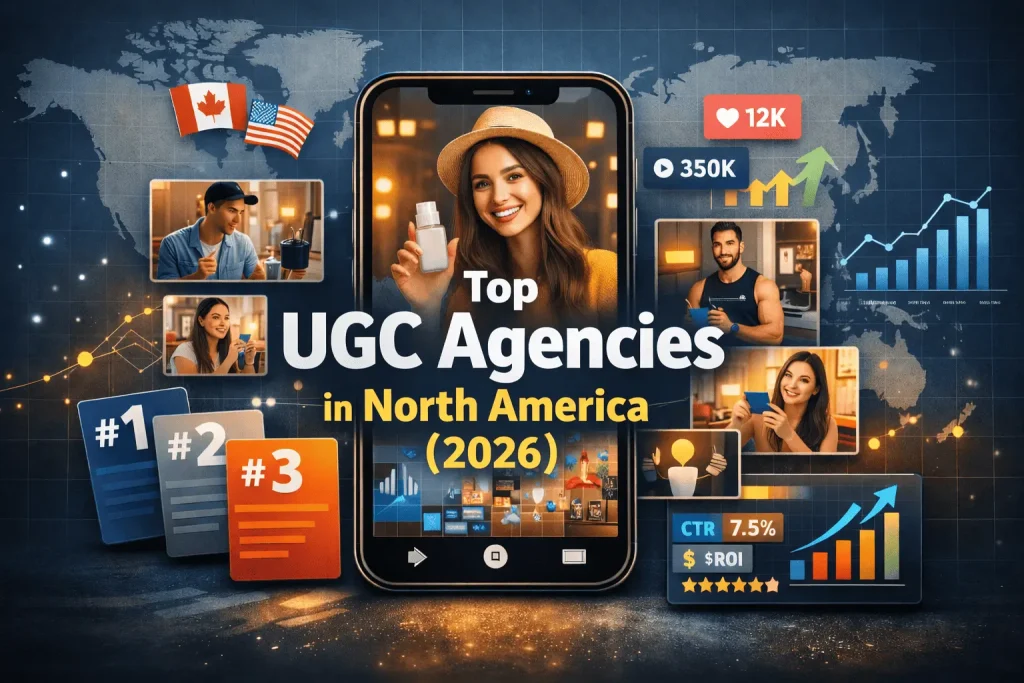 Top UGC Marketing Agencies in North America.