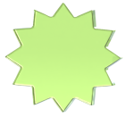 Green text bubble.